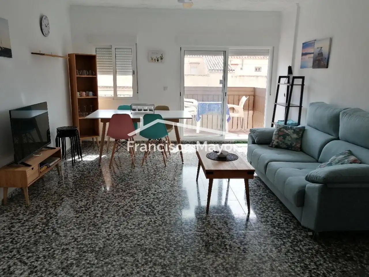 Vista exterior de Piso de alquiler en Valencia con Trastero, Amueblado y Balcón