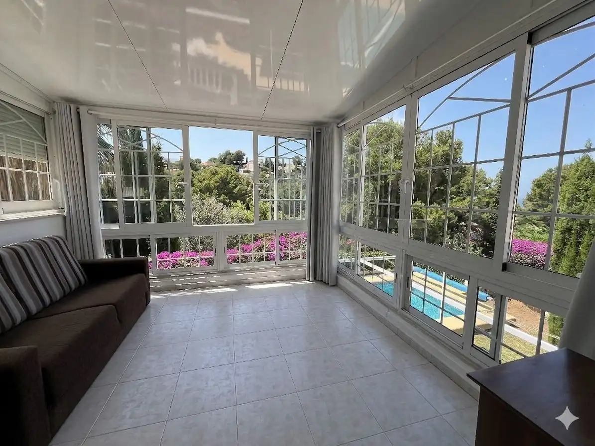 Garden of Houses for sale in Dénia  with Air Conditioner, Heating and Private garden