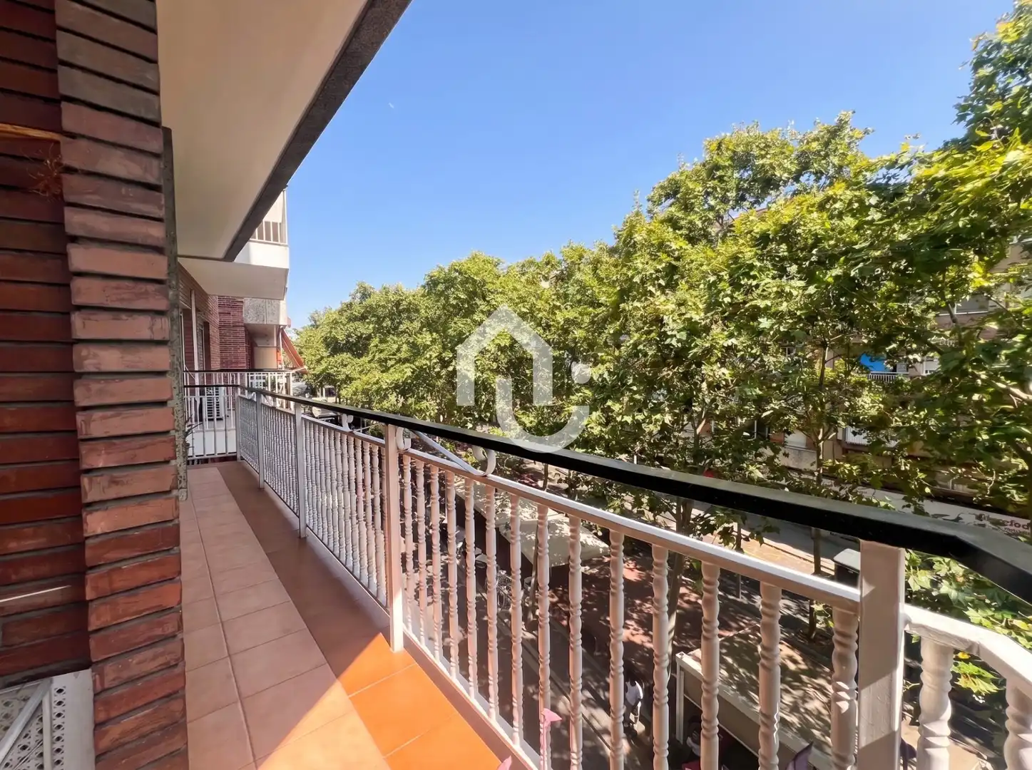 Balcony of Flat for sale in Santa Coloma de Gramenet