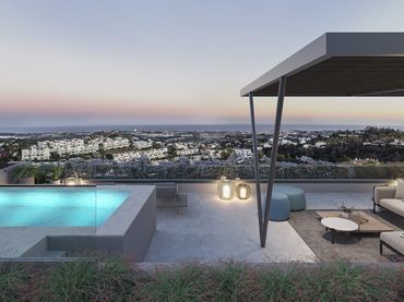 Mini appartamento con piscina in vendita a Benahavís pueblo