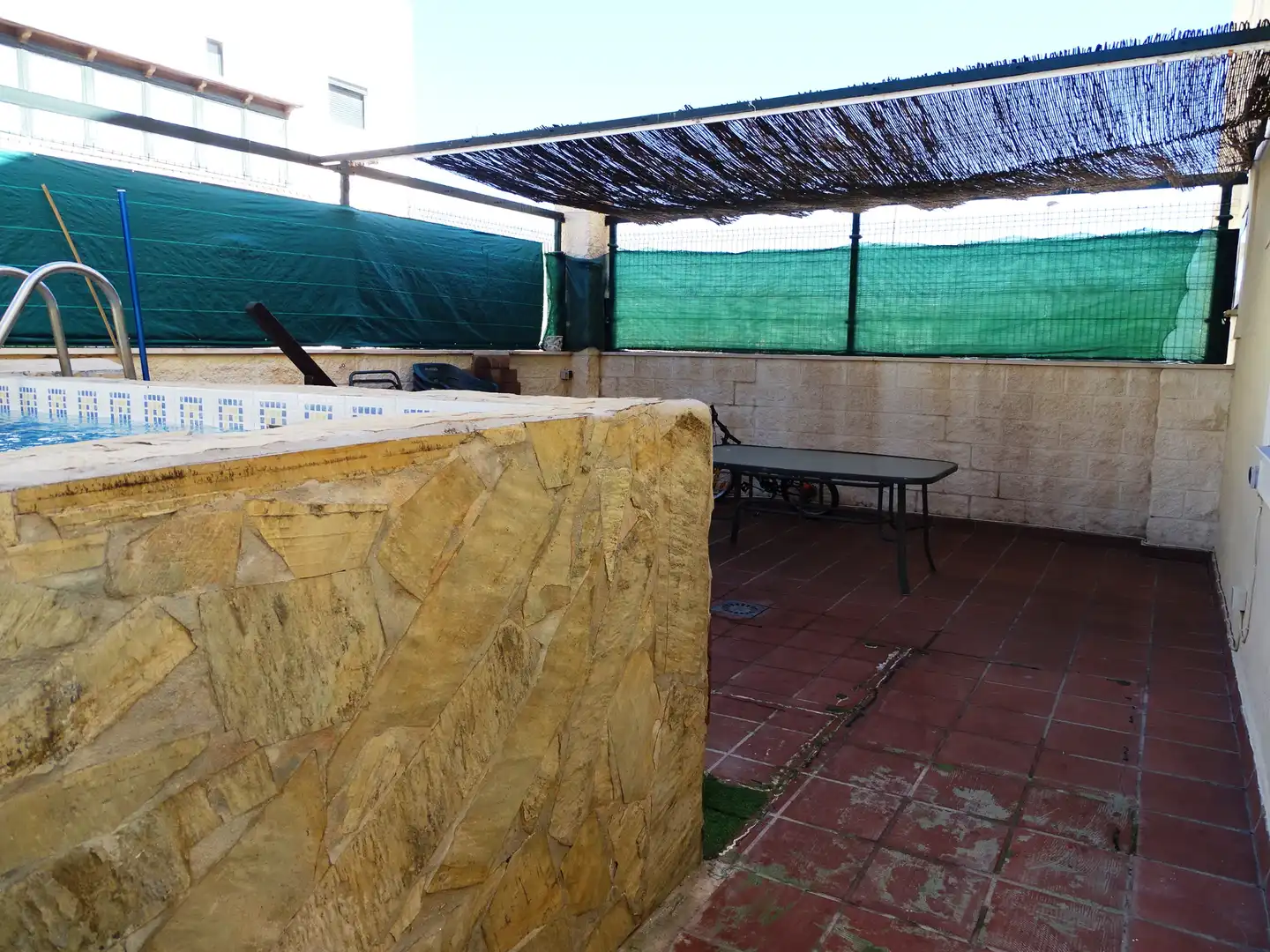 Terraza de Casa adosada en venta en Rincón de la Victoria con Aire acondicionado, Calefacción y Jardín privado