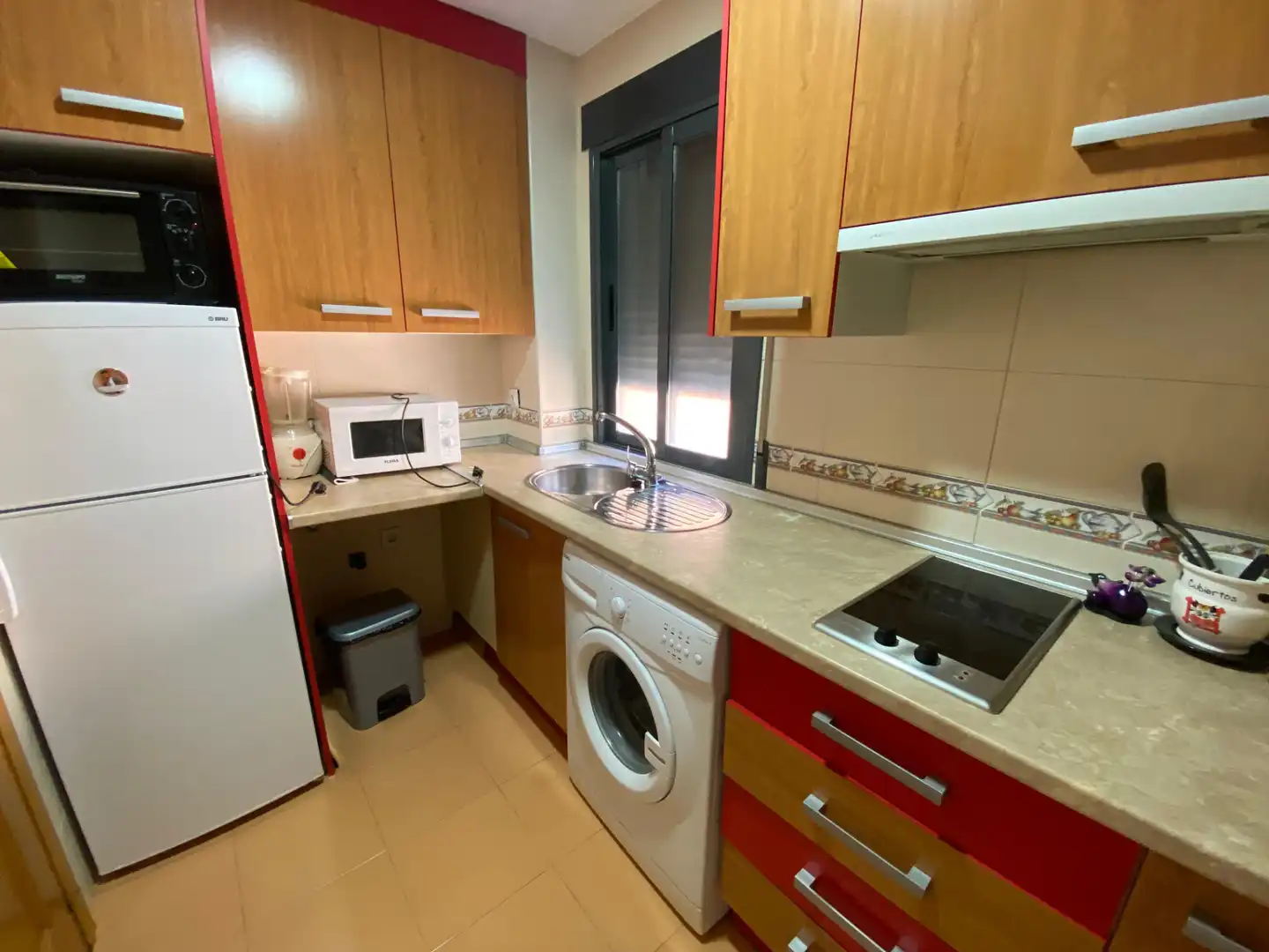 Cocina de Apartamento de alquiler en Ciudad Real con Amueblado