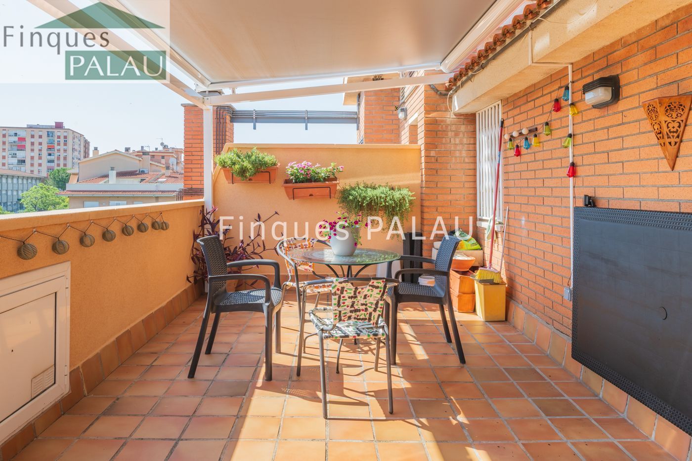 Terrace of Flat for sale in Sant Feliu de Llobregat  with Heating, Terrace and Storage room