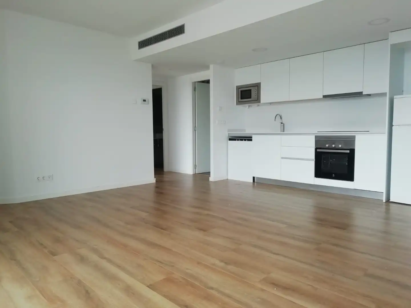 Küche von Wohnung zum Verkauf in Terrassa mit Klimaanlage, Heizung und Parkett