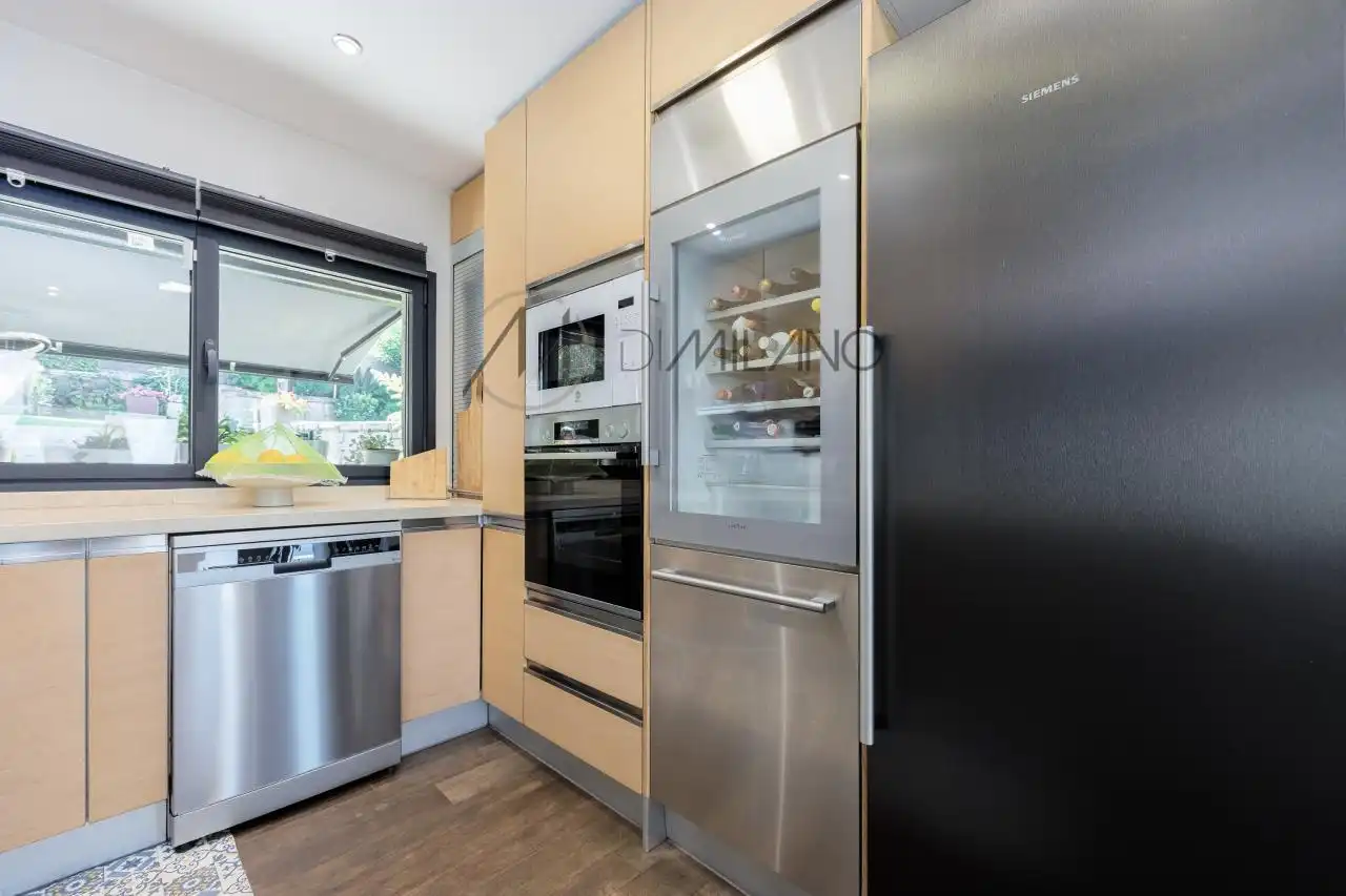 Cocina de Casa o chalet en venta en Nigrán con Calefacción, Jardín privado y Parquet