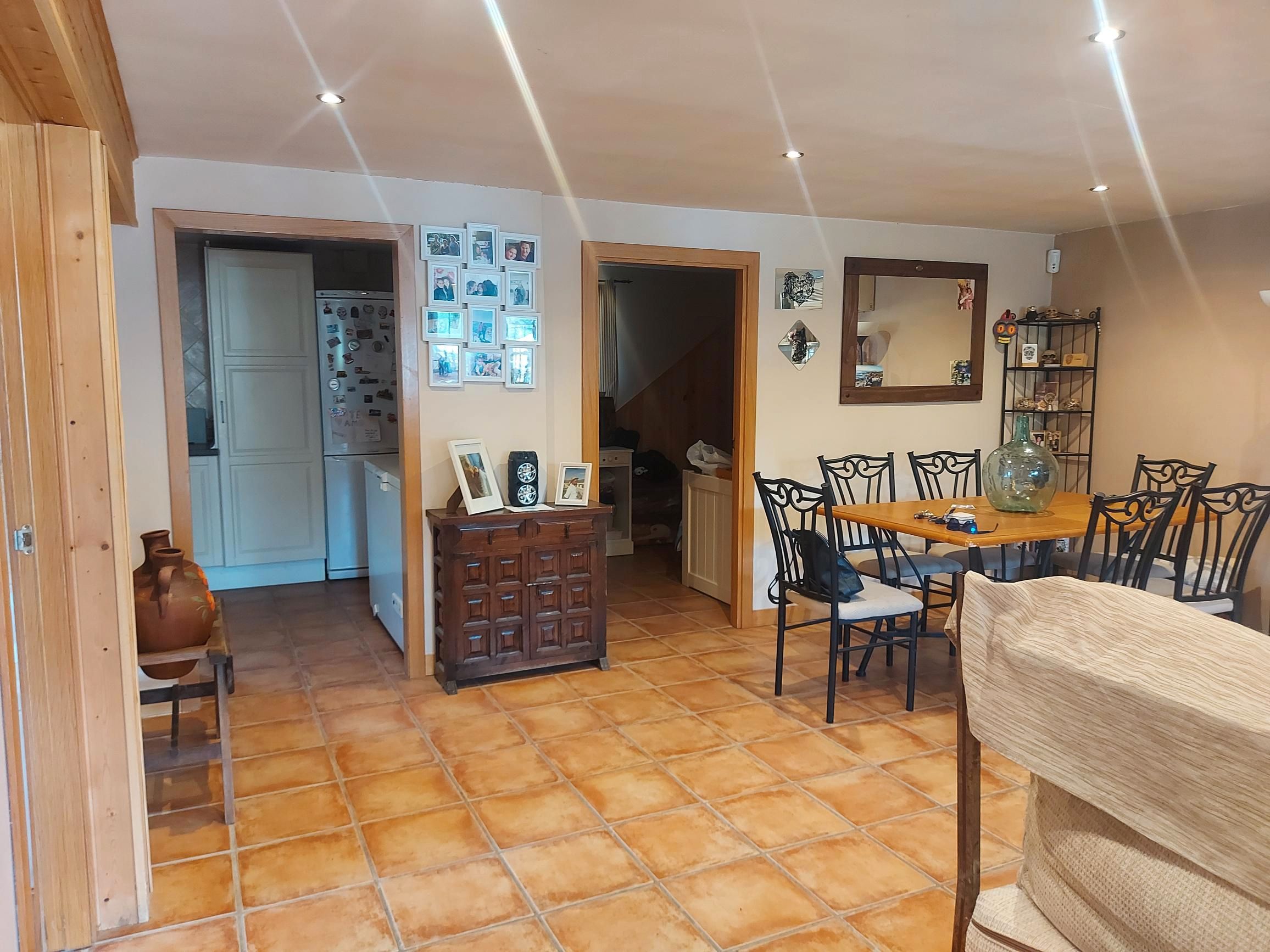 Dining room of House or chalet for sale in Navas del Rey  with Air Conditioner, Heating and Private garden