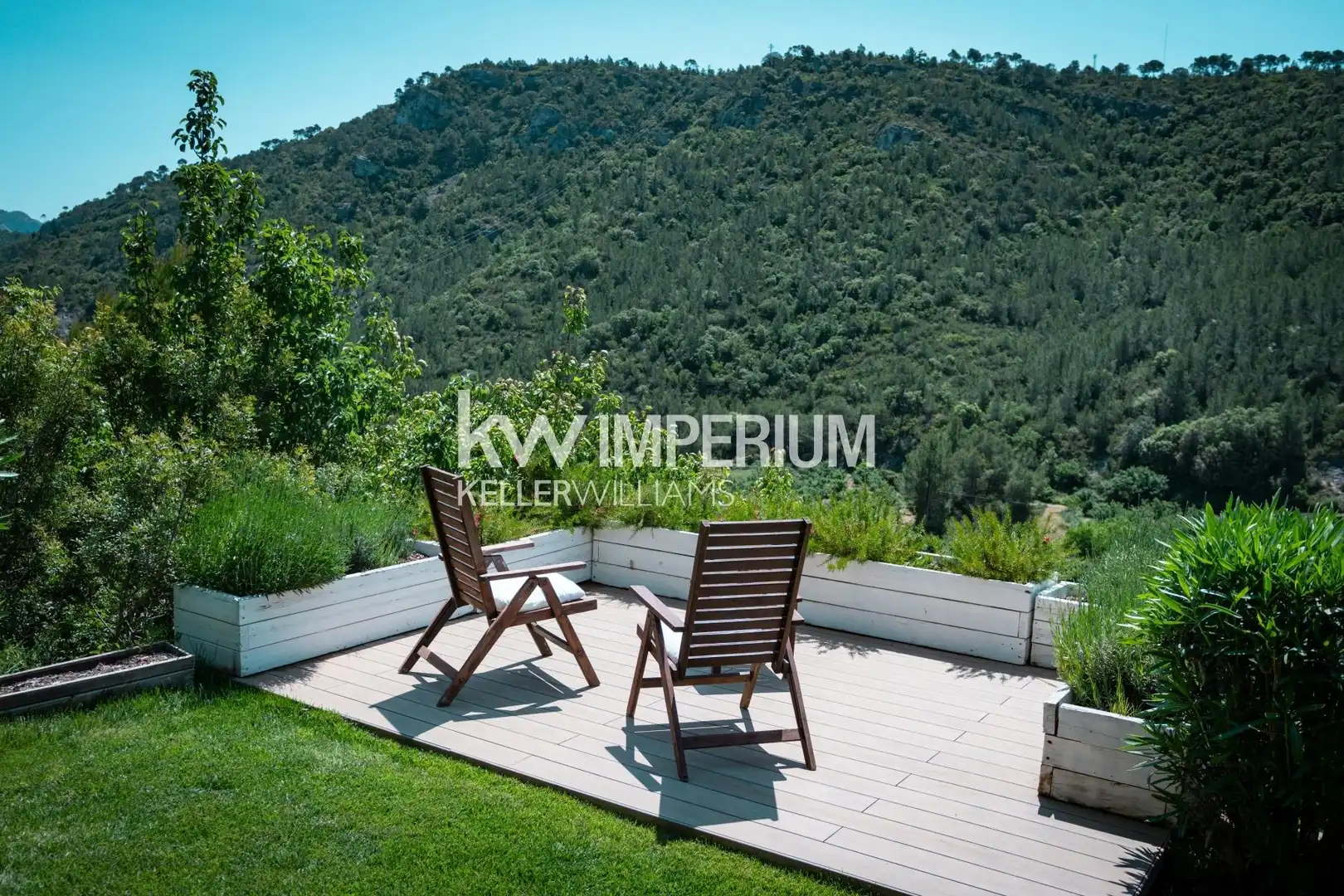 Terrassa de Casa o xalet en venda en Colldejou amb Aire condicionat, Jardí privat i Terrassa