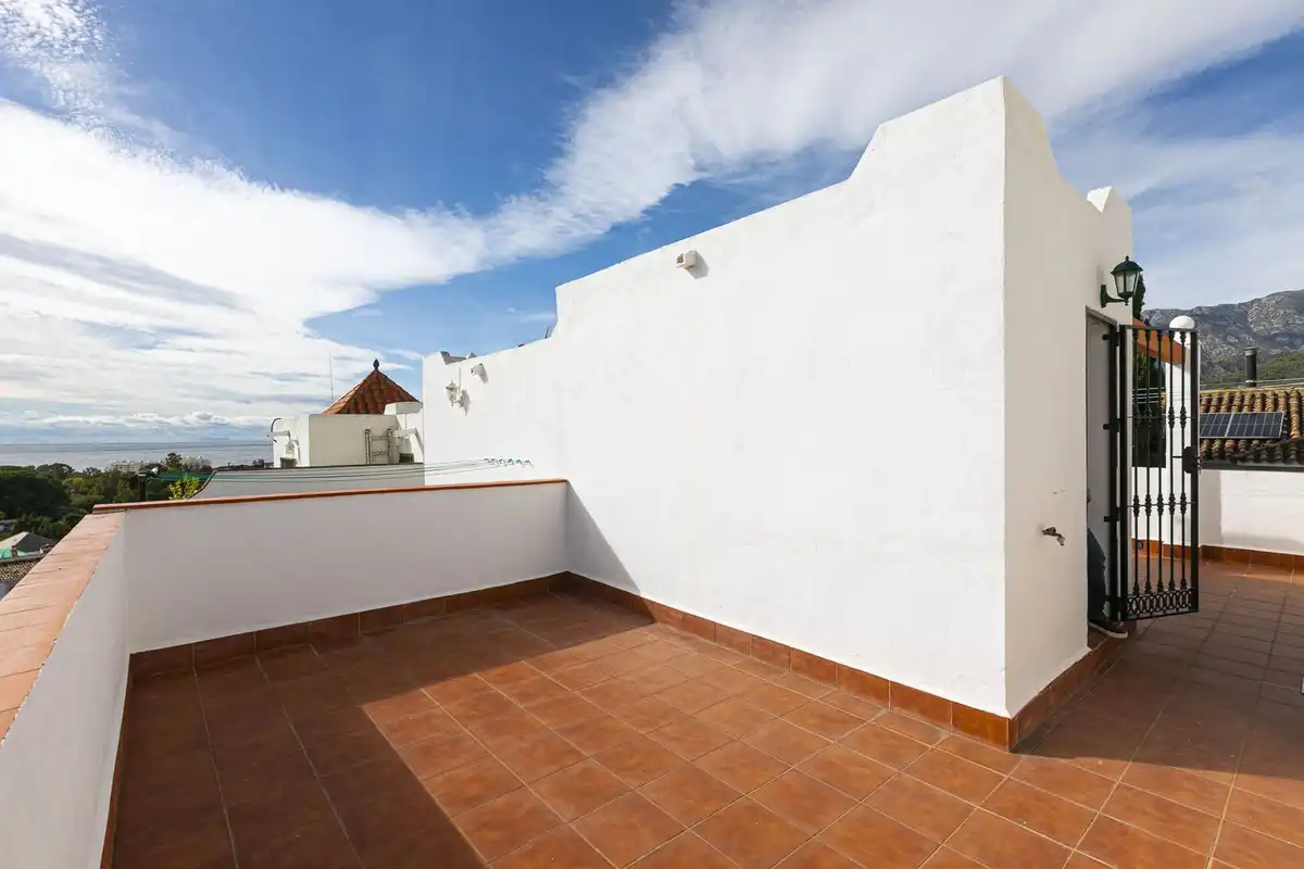Terrassa de Casa adosada en venda en Marbella amb Terrassa i Traster