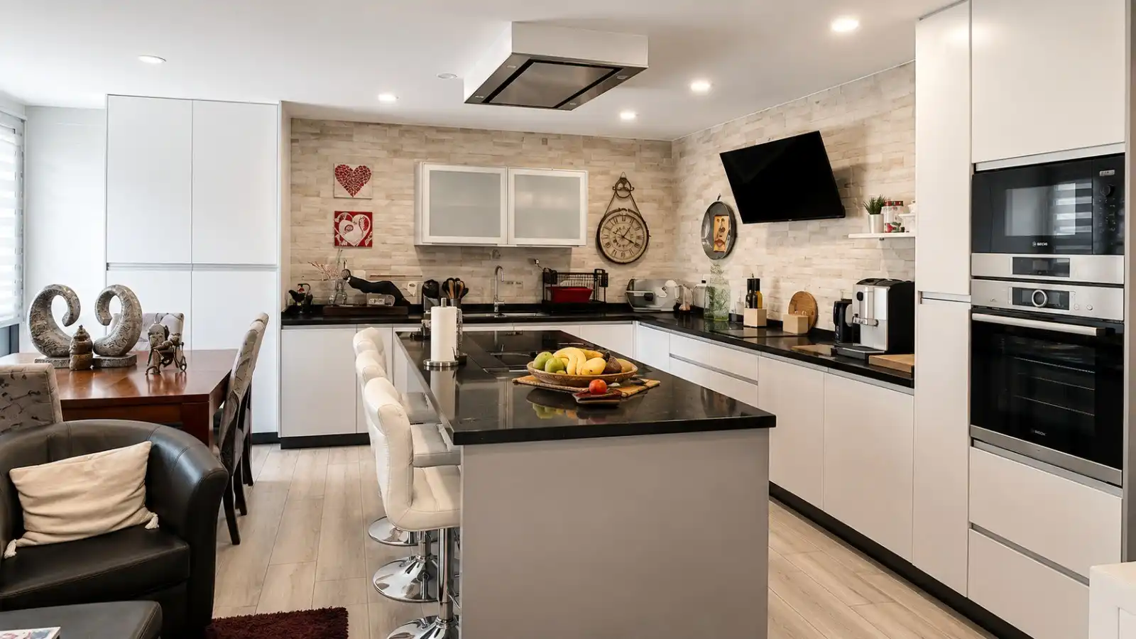 Cocina de Casa o chalet en venta en San Pedro del Pinatar con Aire acondicionado, Calefacción y Parquet