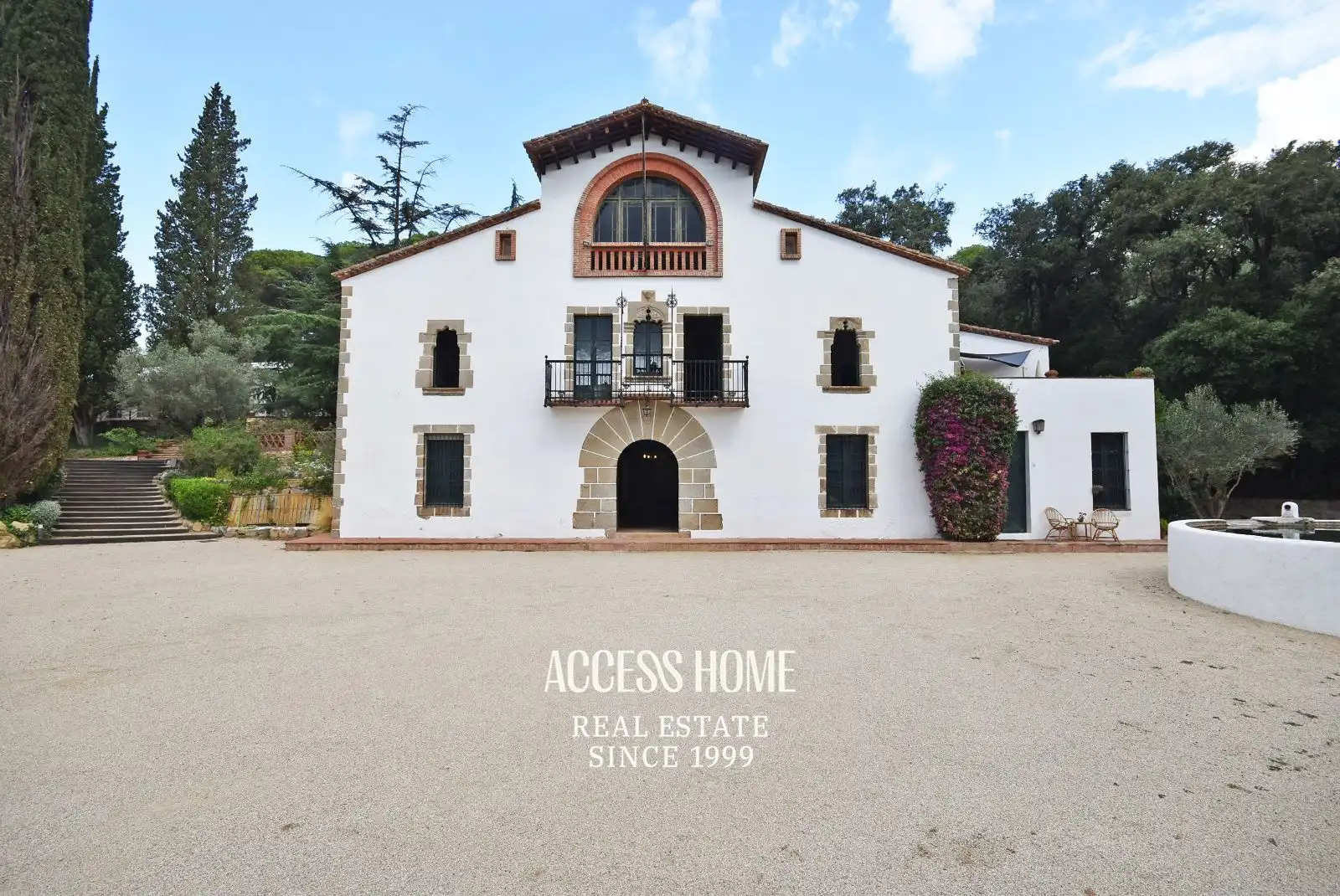Vista exterior de Finca rústica en venda en Argentona amb Calefacció
