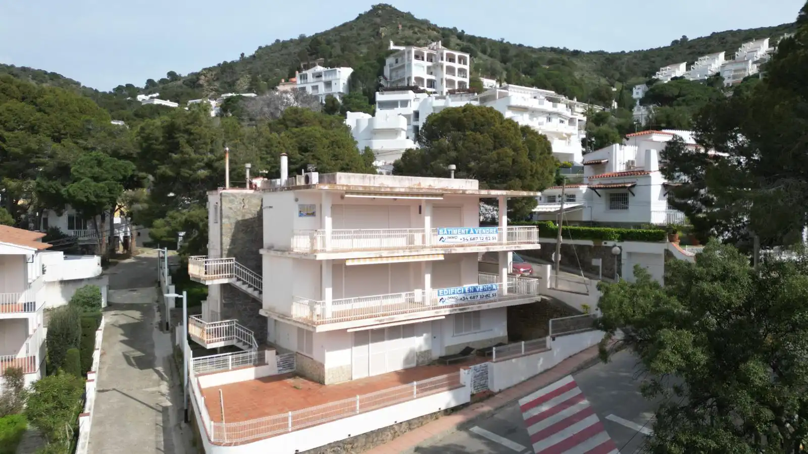 Exterior view of Buildings for sale in Roses