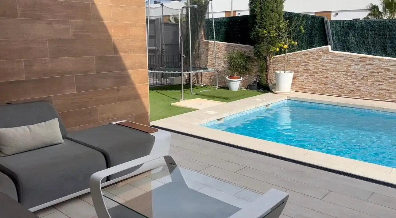 Terrassa de Casa o xalet de lloguer en Finestrat amb Aire condicionat, Calefacció i Jardí privat