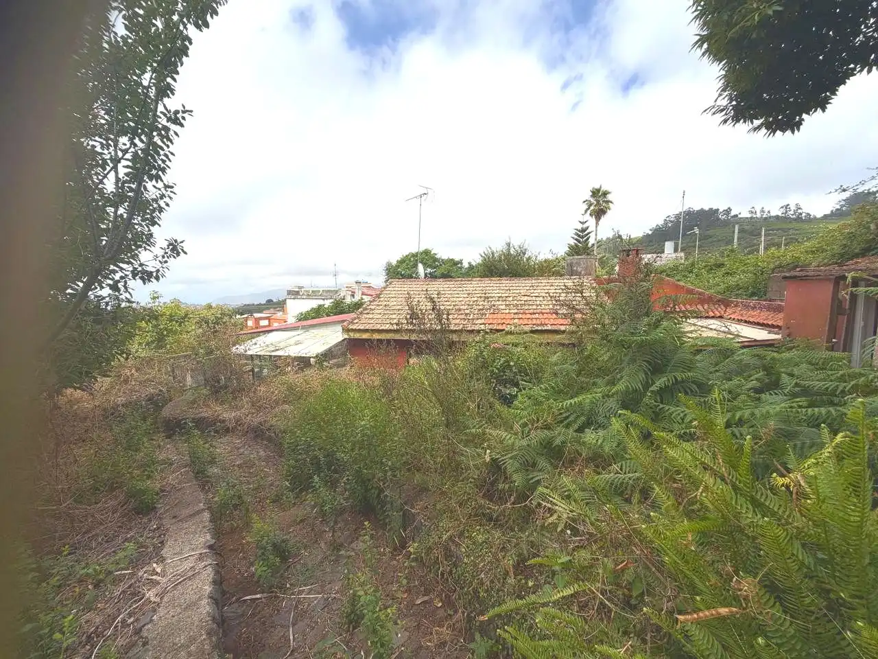 Vista exterior de Casa o xalet en venda en Tacoronte amb Jardí privat, Terrassa i Traster
