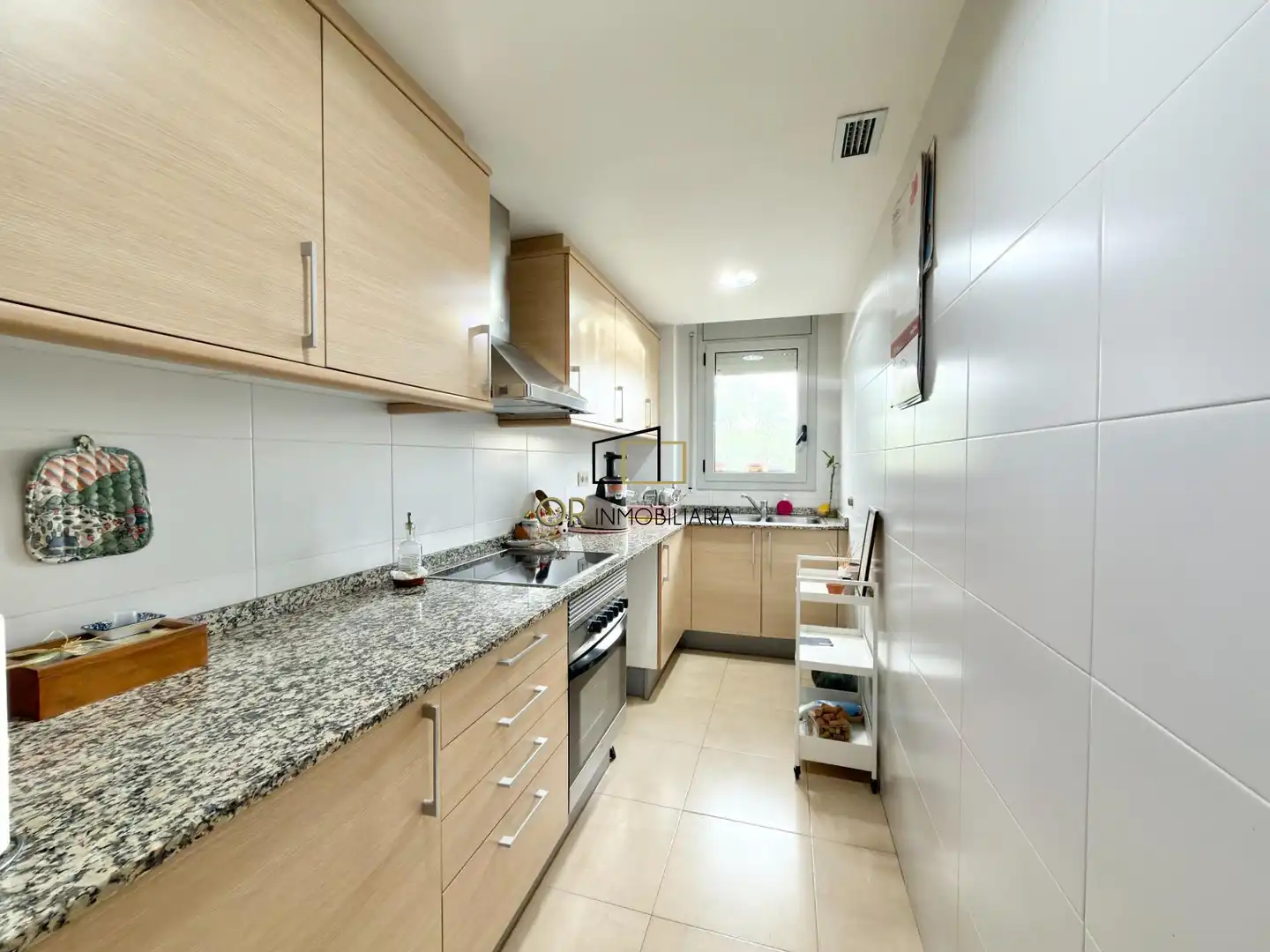 Kitchen of Flat for sale in El Pla del Penedès  with Air Conditioner, Heating and Terrace