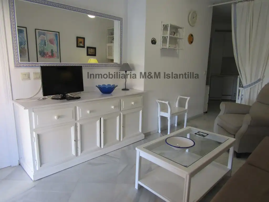 Living room of Apartments for sale in Islantilla  with Air Conditioner, Private garden and Terrace