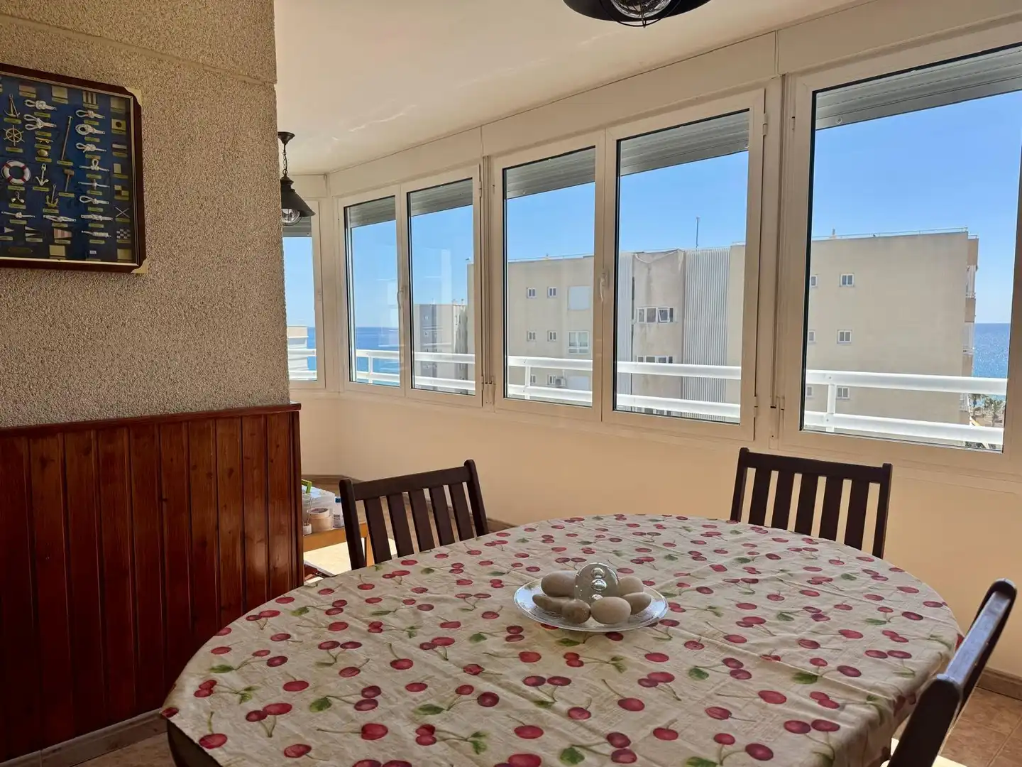Dining room of Apartments for rent in Alicante / Alacant  with Air Conditioner, Furnished and Community pool