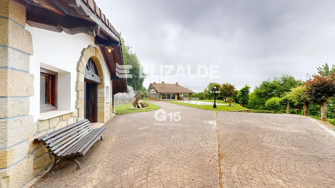 Jardí de Casa o xalet en venda en Hondarribia amb Calefacció, Jardí privat i Terrassa