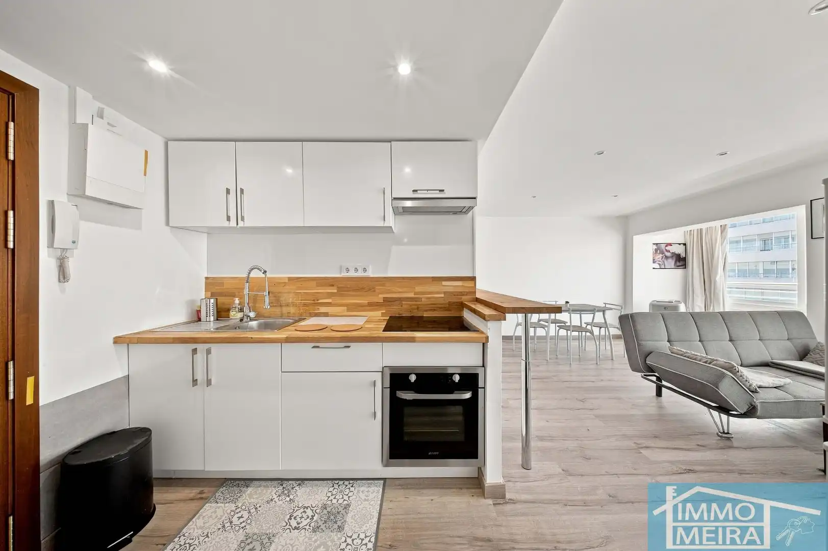 Cocina de Apartamento en venta en Roses con Aire acondicionado, Calefacción y Terraza