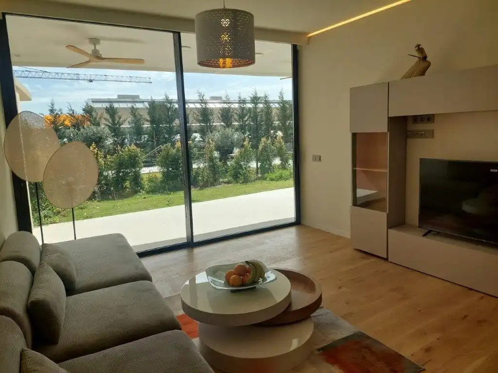 Living room of Ground floor for sale in Fuengirola  with Air Conditioner, Private garden and Terrace