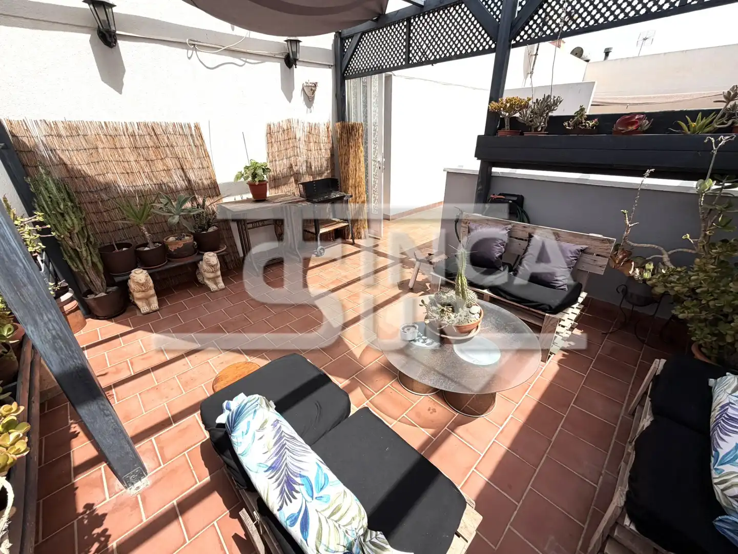 Terraza de Casa adosada en venta en Roquetas de Mar con Aire acondicionado, Calefacción y Terraza
