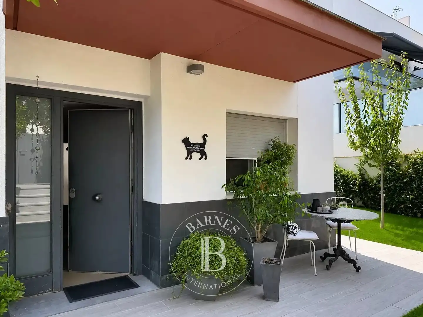 Terraza de Casa adosada en venta en Mataró con Aire acondicionado, Calefacción y Jardín privado