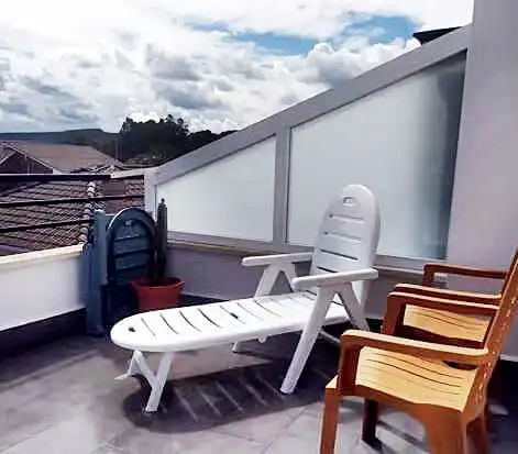 Terraza de Dúplex de alquiler en Miengo con Calefacción, Terraza y Amueblado