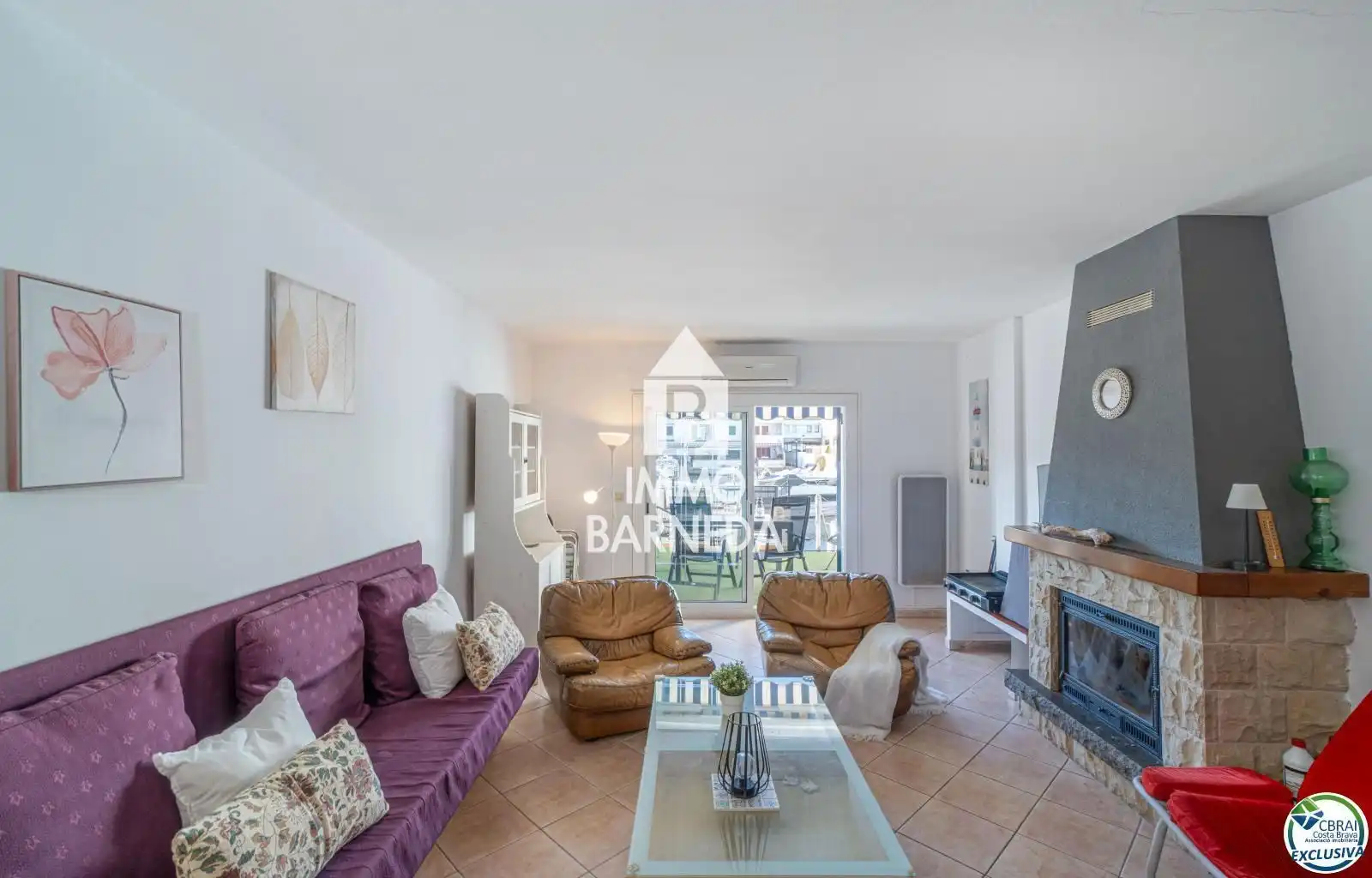 Living room of Houses for sale in Empuriabrava  with Air Conditioner, Heating and Terrace