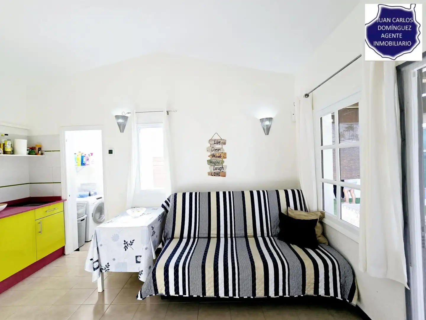 Wohnzimmer von Haus oder Chalet zur Miete in San Bartolomé de Tirajana mit Privatgarten, Terrasse und Möbliert