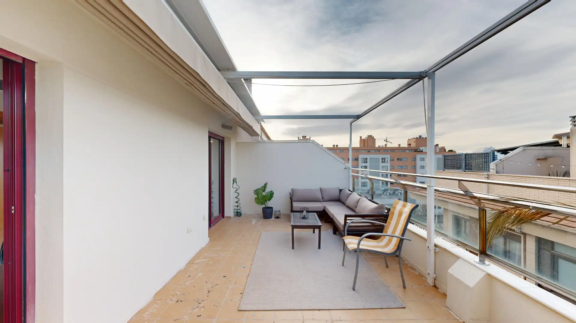 Terraza de Ático en venta en Murcia con Aire acondicionado, Parquet y Terraza