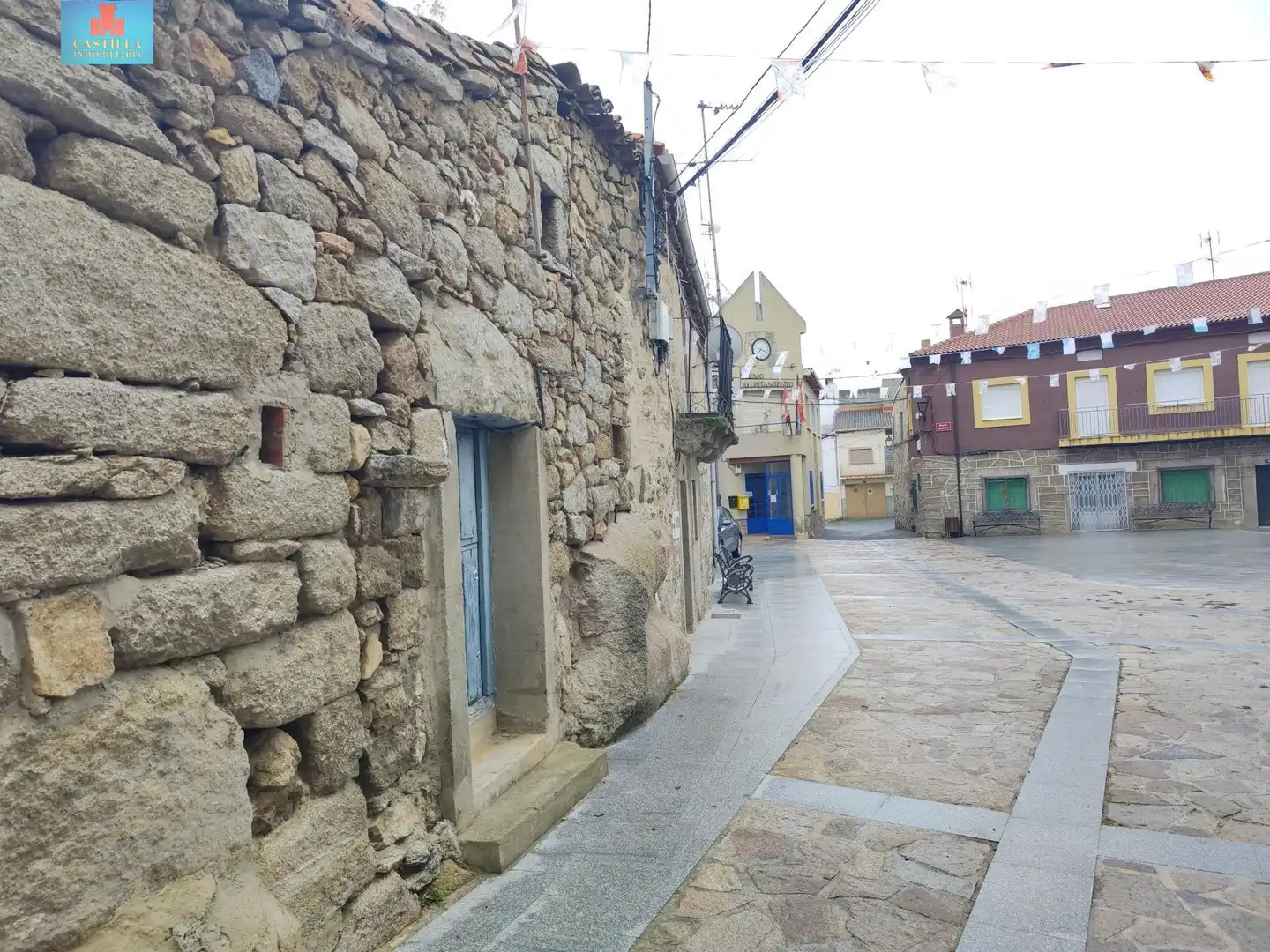 Vista exterior de Casa adosada en venta en Navarredondilla