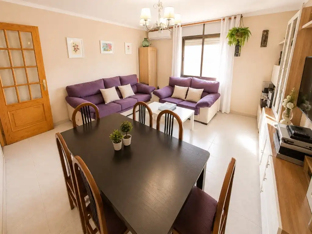 Living room of Flat for sale in Vilafranca del Penedès  with Air Conditioner and Oven