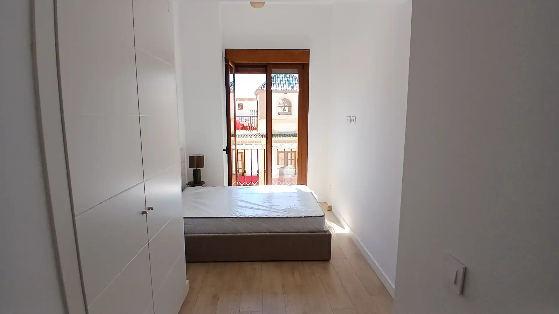 Bedroom of Flat for rent in Málaga  with Air Conditioner, Heating and Storage room