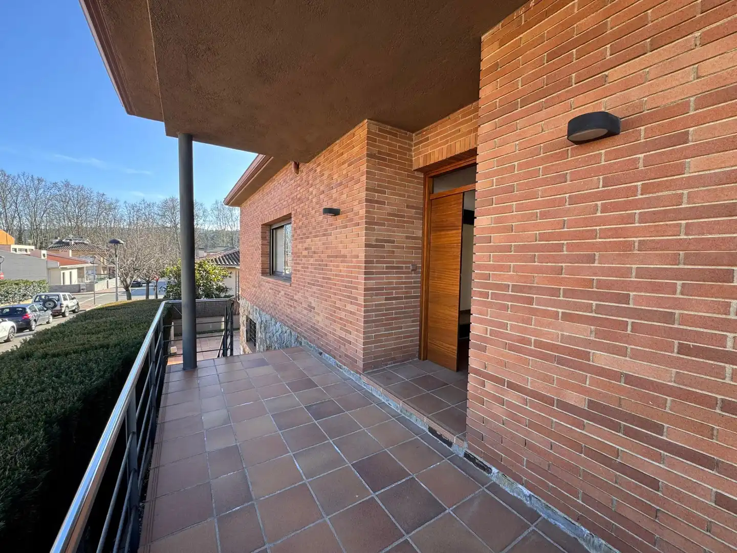 Vista exterior de Casa adosada en venta en Santa Maria de Palautordera con Aire acondicionado, Calefacción y Terraza