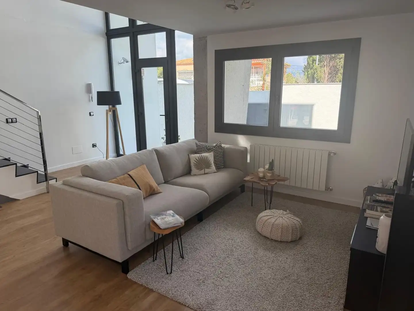 Living room of Houses for sale in L'Alfàs del Pi  with Air Conditioner, Heating and Private garden