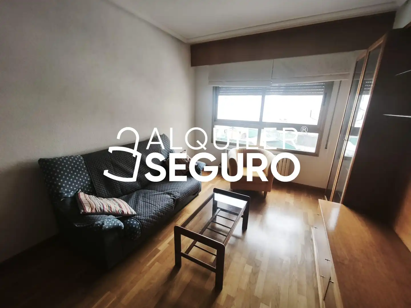 Wohnzimmer von Wohnung zur Miete in Zaragoza mit Heizung und Möbliert