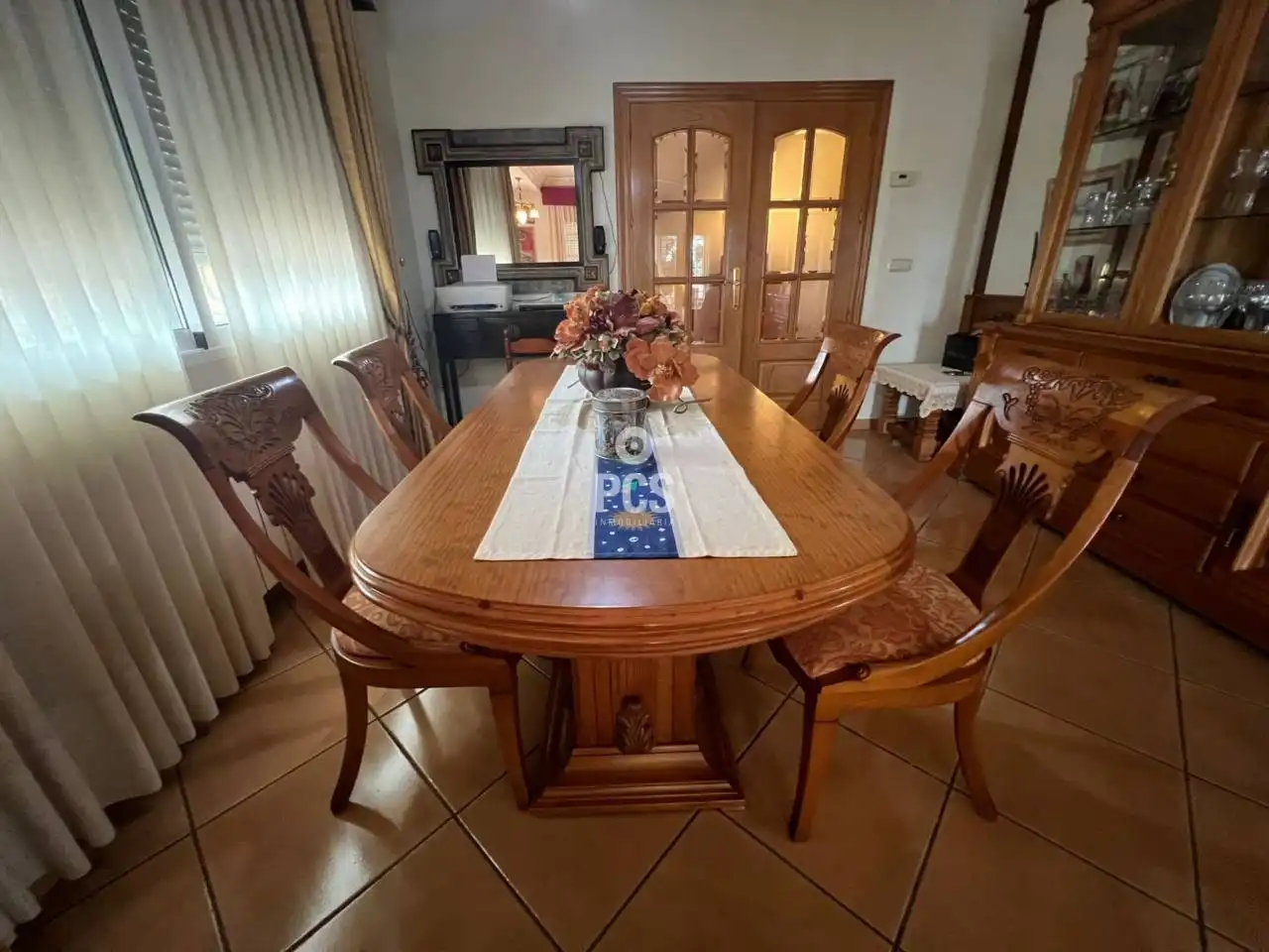 Comedor de Casa o chalet en venta en Lorca con Aire acondicionado, Jardín privado y Terraza
