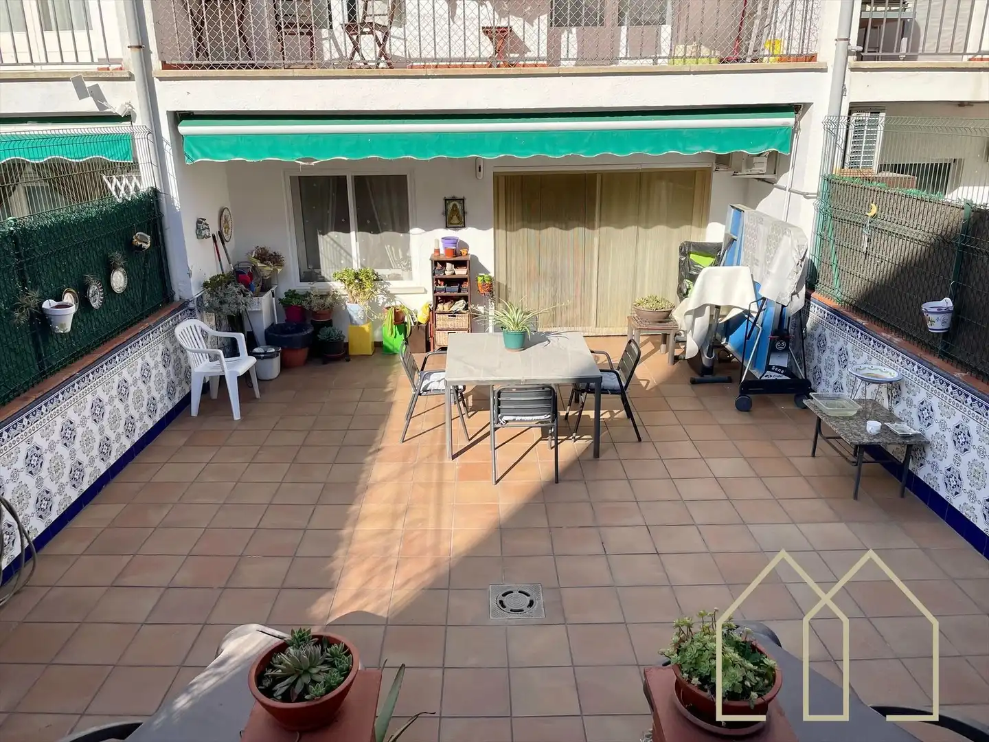 Terrassa de Casa adosada en venda en Caldes de Malavella amb Aire condicionat, Calefacció i Terrassa