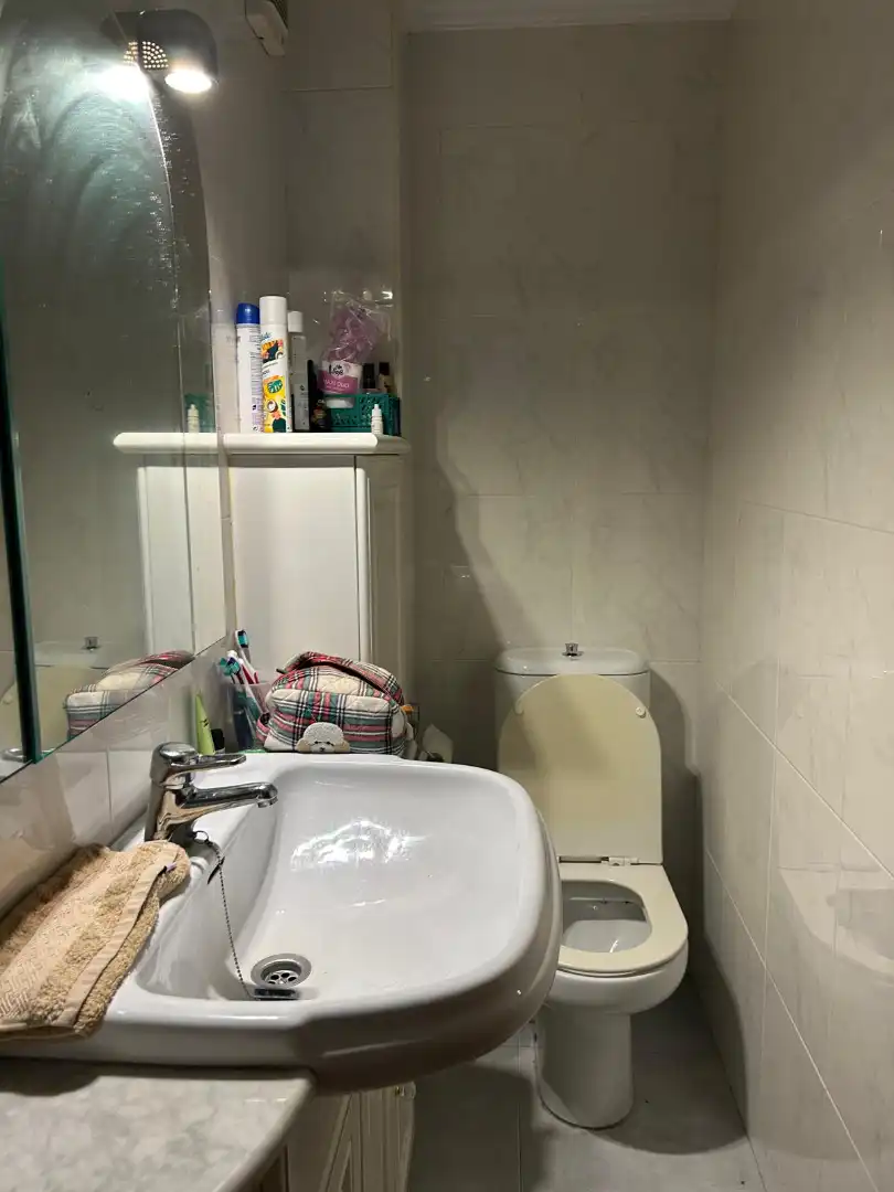 Bathroom of Flat for rent in Santiago de Compostela   with Pets allowed
