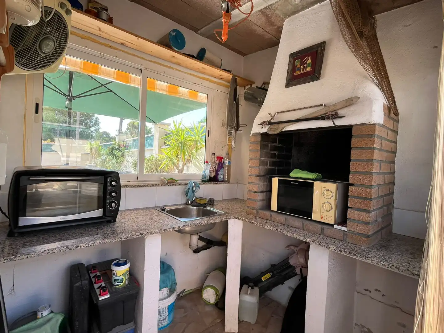 Cocina de Casa o chalet en venta en L'Ametlla de Mar  con Aire acondicionado, Jardín privado y Terraza