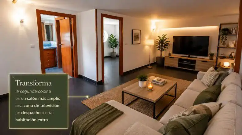 Wohnzimmer von Wohnungen zum Verkauf in Sitges mit Parkett, Terrasse und Abstellraum