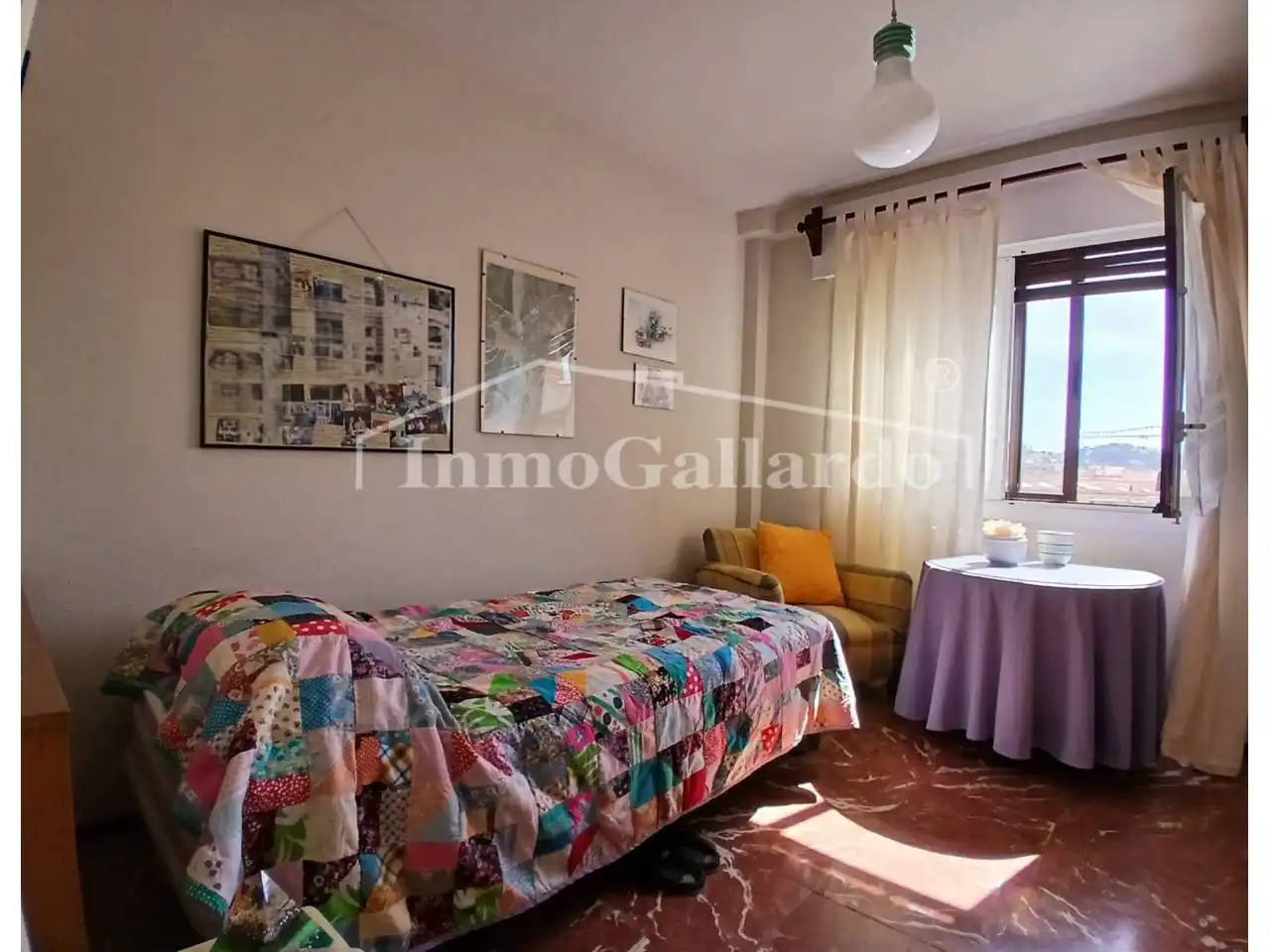 Bedroom of Flat for sale in Málaga  with Air Conditioner, Heating and Terrace