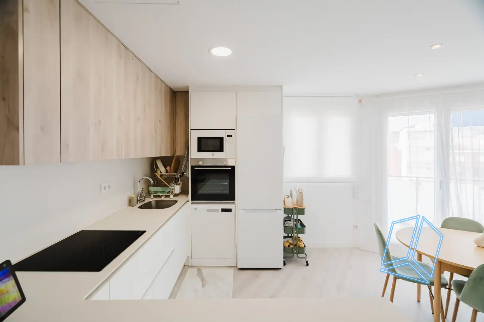 Cocina de Dúplex en venta en Passeig Maragall