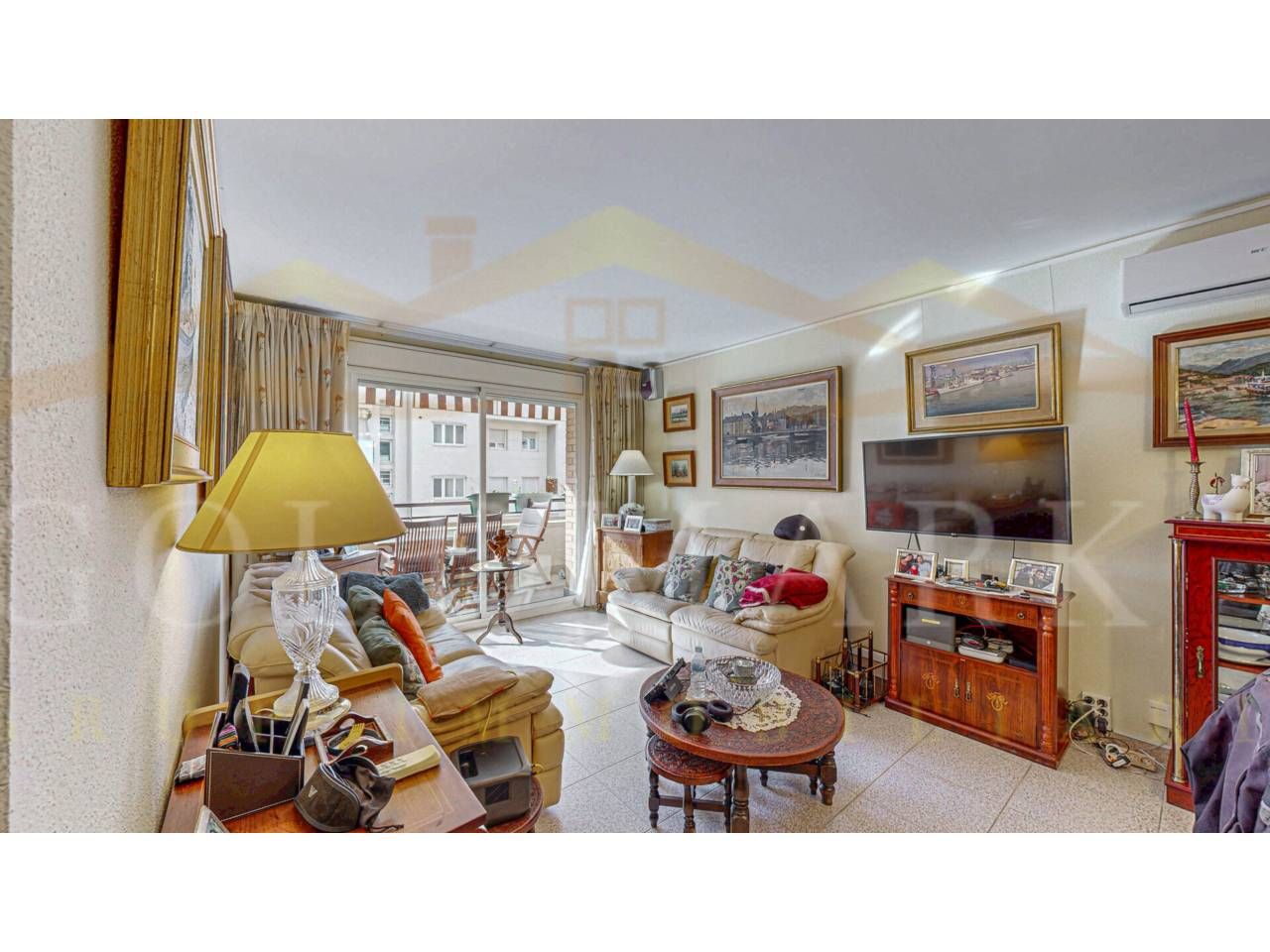 Living room of Flat for sale in Castelldefels  with Air Conditioner, Heating and Terrace