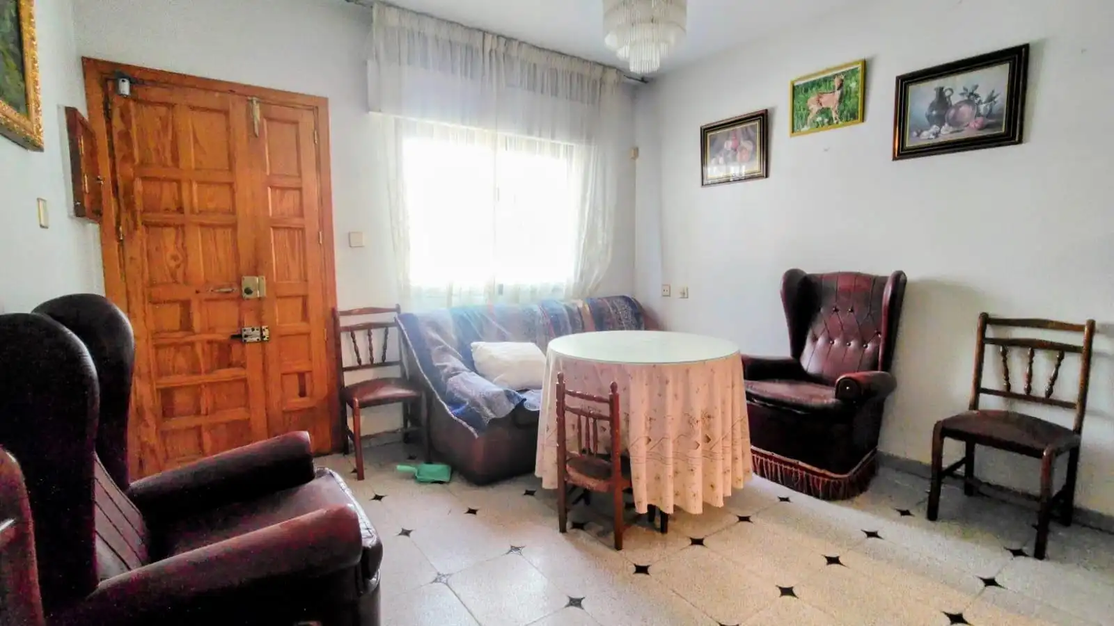 Living room of Houses for sale in Valdeobispo  with Terrace