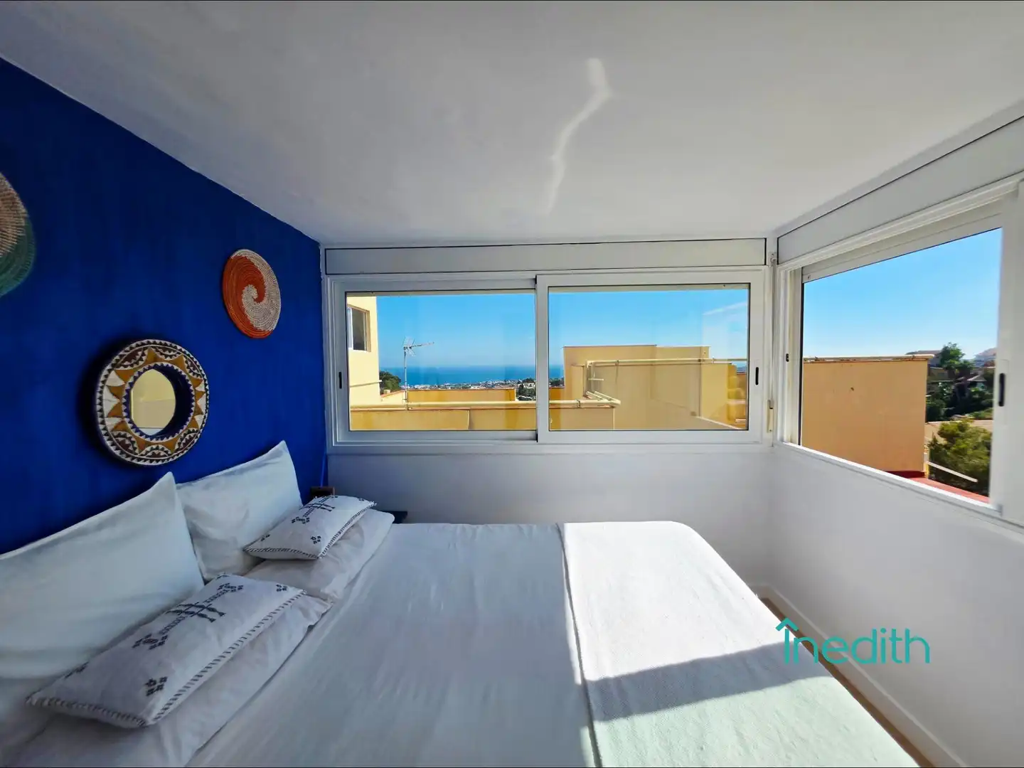 Schlafzimmer von Wohnung zum Verkauf in Sant Pere de Ribes mit Klimaanlage, Heizung und Terrasse