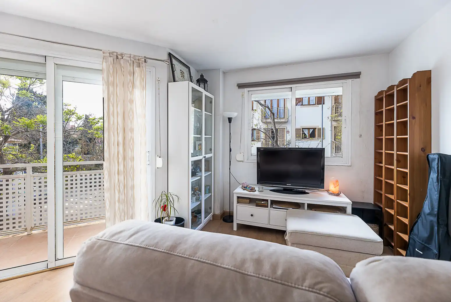 Living room of Flat for sale in  Palma de Mallorca  with Air Conditioner, Heating and Storage room