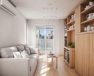 Living room of Flat for sale in  Madrid Capital  with Air Conditioner, Heating and Furnished