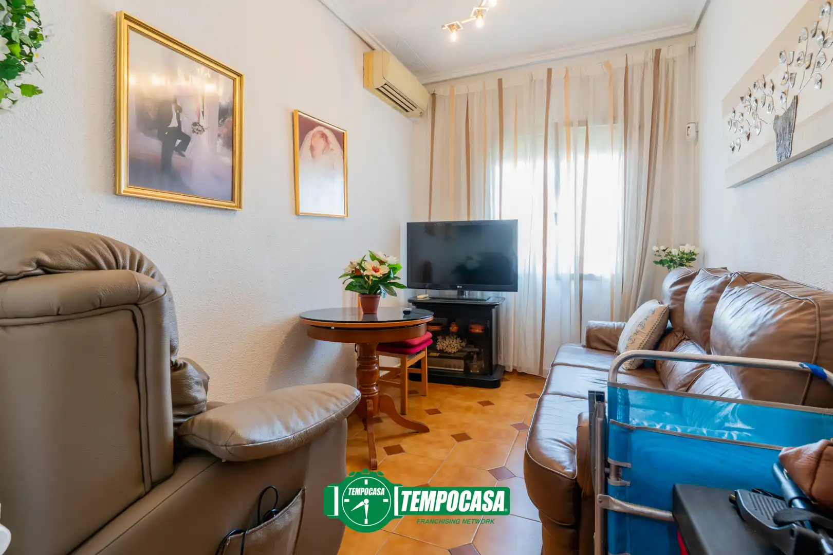 Sala d'estar de Pis en venda en Valencia amb Aire condicionat, Moblat i Forn