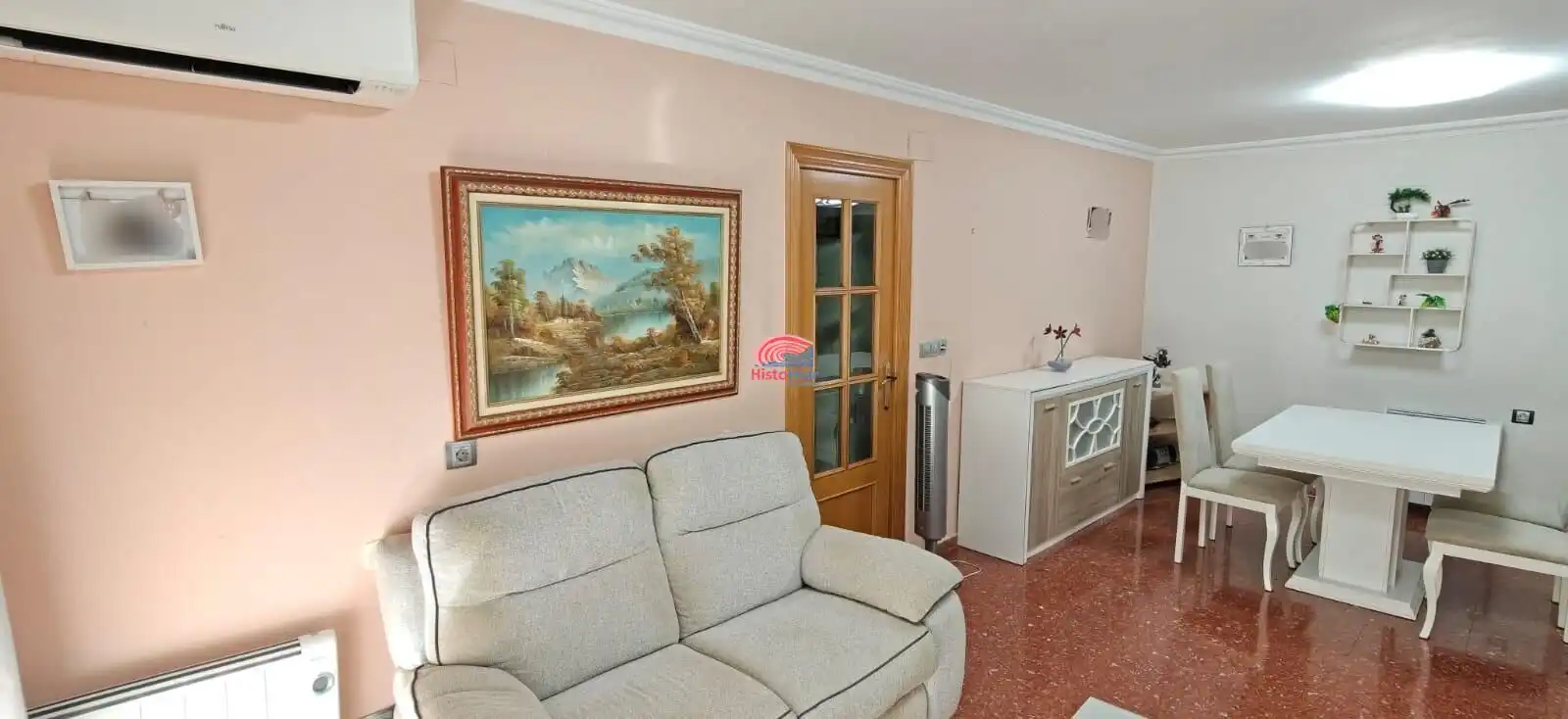 Wohnzimmer von Wohnung zum Verkauf in Sagunto / Sagunt mit Klimaanlage, Heizung und Balkon