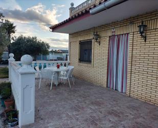 Terrace of Country house for sale in  Zaragoza Capital  with Air Conditioner, Heating and Private garden